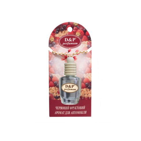 Ароматизатор для авто D&P Червоні фрукти